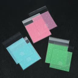100pcs Transparent Self-adhesive Candy Gift Bags Little Dots Bread Toast Cookies Baking Packaging Bag Birthday Party Supplies