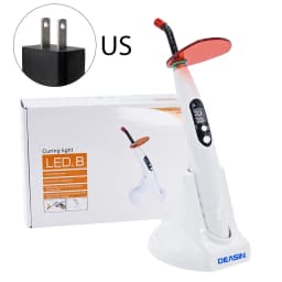 High Power Wireless Dental LED Curing Light 1200~1500mW/cm² Resin Cure Unit