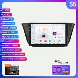 9"4G Carplay Android 12 Autoradio for Iveco Daily 2013-2021 Mutimedia Video player 7862 GPS navi Stereo 2din Touch screen Audio