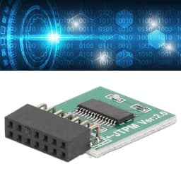 TPM 2.0 Module Strong Encryption 14 Pin LPC Interface TPM Module Board for Win11 Green TPM Board TPM Module Board TPM 2.0 Module
