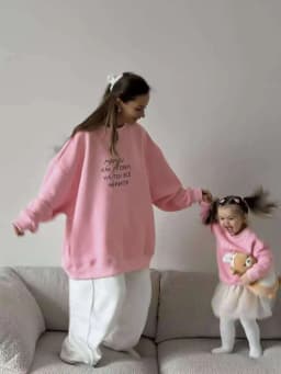 Russian Simple Letter Print O Neck Oversize Sweatshirt Women Pink Thin Spring 2025 Hoodies Women Russian Style Loose Casual Top