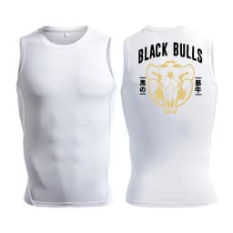Anime Graphic Sleeveless Compression Shirt For Men Athletic Quick Dry Tank Tops Tees Gym Workout Fitness Running Vest Baselayers
