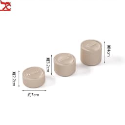 Ring Display Case Window Counter Ring Plate Display Jewelry Rack Champagne Jewelry Tray Commercial Display Props