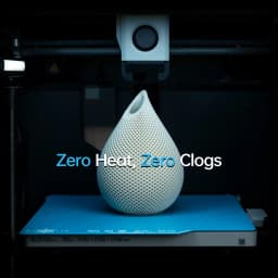 BIQU Panda Build Plate CryoGrip Pro Glacier/Frostbite Spring Steel 2-Sided Textured for BambuLab P1P P1S P2S A1 X1 3D Printer