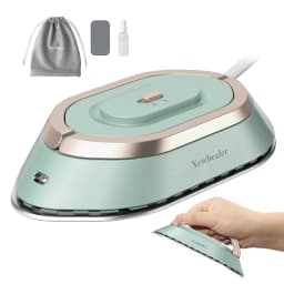 YUNCHI Portable Mini Electric Iron Dual-voltage Non-steam Travel Dry Iron 100-240V