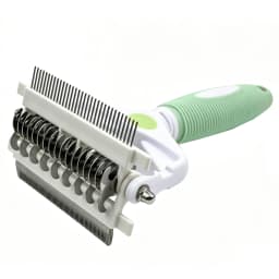 Pet Deshedding Brush 3 in 1 Cat Dog Hair Remover Puppy Kitten Comb with Stainless Steel Teeth Dogs Grooming Shedding Supplies