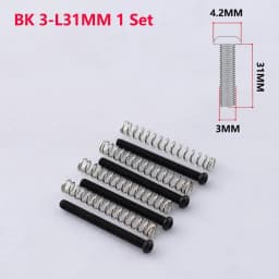 1 Set #3-48(2.5MM) / 3MM Electric Guitar Humbucker Pickups Height Adjusting Screws - KR(Origin)