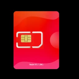 9esim V3 Physical ESIM Write Card Mobile Unlimited Download Profile Compatible with ESIM Unlocked Mobile Phones Support STK Menu