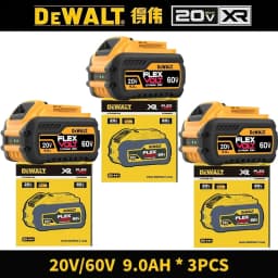 New 100% Original Dewalt 6000mAh 20V/60V Power Tool Battery DCB206 DCB205 DCB200 DCB203 For Dewalt Power Tool Battery