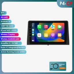 Android 14 Car Radio for Citroen Berlingo 2019 Peugeot Partner Rifter 2020 Opel Combo Multimedia Player 2Din 360 Cam Carplay Gps
