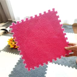 Soft Plush Baby Play Mat EVA Foam Children's Carpet Interlocking Exercise Tiles Floor Carpet And Rug for Kids Pad 30*30 CM