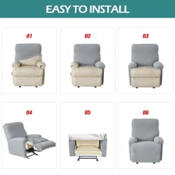 Waterproof Recliner Sofa Cover Non-slip Sofa Covers For Living Room Single Sofa Chair Couch Cover Home Armchair Covers