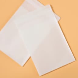 100pcs Transparent Frosted Opp Bag Self Adhesive Pouch for DIY Handmade Candy Cookie Gifts Packaging Bag