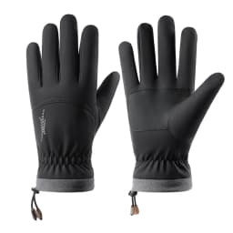 Windproof Skiing Gloves Mens Winter Gloves Waterproof Thickened Thermal Gloves Anti-Slip Palm Cold Weather for Skiing Cycling