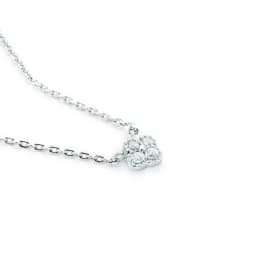 ROXI 100% 925 Sterling Silver Turquoise Crystal Petal Patter Pendant Necklaces For Women Delicate Wedding Jewelry Collar Mujer