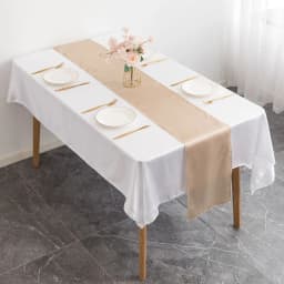 12x108 Inch Satin Wedding Table Runners for Wedding Banquet Table Decorations Bright Silk Smooth Spring Party Chair Sashes Bows