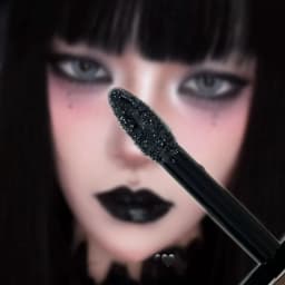 Punk Blue Green Matte Lipgloss Gothic Black Lipstick Waterproof Dark Red Liquid Lipstick Halloween Makeup Non-stick Cup Lip Tint