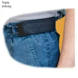 2026 Novel Elastic Invisible Belt For Men Black Stretch Waist Belts With Metal Hook Outdoor Work Pants Belt Buckleless