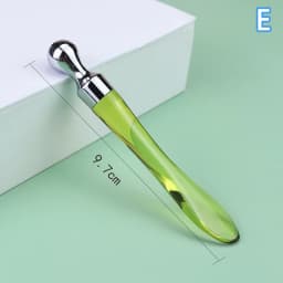 2in 1 Face Eye Massage Stick Eye Cream Applicator for Anti Wrinkle Dark Circles Facial Lifting Mixing Spatulas Scoop Mini Spoon