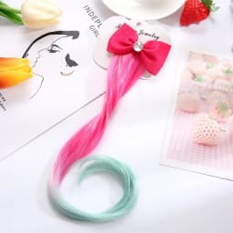 New Lovely Princess Gradient Snowflake Wig Hair Clips for Girls Hairpins Snowflake Hairgrip Barrettes Hair Accessories