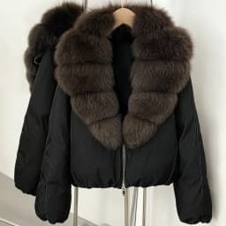 OFTBUY 90% White Duck Down Coat Luxury Winter Puffer Jacket Women Female Real Natural Fox Raccoon Fur Thick Warm Parkas
