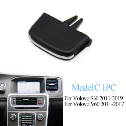 Car Dashboard Air Conditioner AC Vent Grille Outlet Tab Clip Slider Repair Kit For Volvo V60 S60 V40 2011-2019