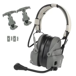 GEN 6 Tactical Headset Hunting Shooting Noise Reduction Headset for OPS Core ARC and Wendy Sport Helmet Head Mounted 2 in 1