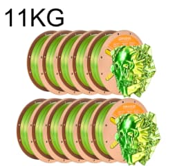 ERYONE High Speed Filament Silk PLA Filament for 3D Printer 1.75mm +/-0.03mm, Rapid PLA 3D Printing Filament, 3KG/5KG/11KG