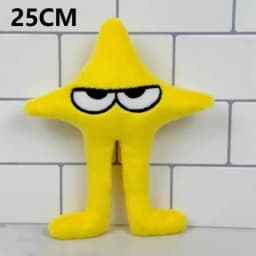 25cm Kawaii Pixel Game Deltarune Series Star Shaped Plush Toy Creativity Cartoon Role Starwalker Exquisite Stuffed Toy Fans Gift