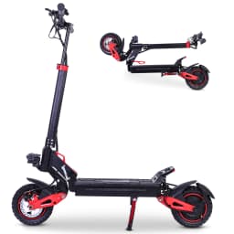 USA CA UK EU Warehouse 1600W Off Road Electric Scooter for Adult 48V 18Ah Speed 28mph Range 30miles Foldable Commuting eScooter