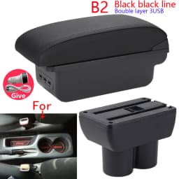 For Suzuki Jimny Armrest Box Suzuki Jimny JB23 JB43 Car Armrest 1999-2017 Retrofit parts Arm Storage Box Car Accessorie
