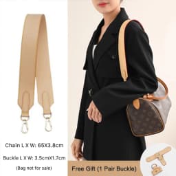 EverToner Adjustable Crossbody Leather Strap for Speedy 25 30 Bag Shoulder Straps Replacement Accessories