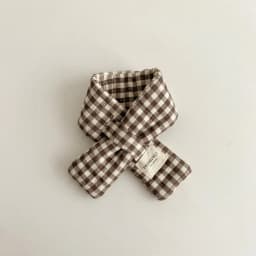 MILANCEL Children's Scarf 2-8T Striped Grid Warm Winter Kids Scarf 3 Colors Korean Version Girls Neckerchief