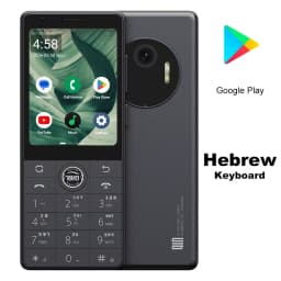 QIN J36 4G Keypad Smartphone Duoqin Dual SIM Touch Screen Android 13 MTK8766V 2.8 Inch 3GB 32GB Google Play 2600mAh Camera