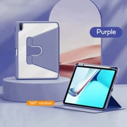 360° Rotating Acrylic Tablet Case for Huawei MatePad 11.5S 11.5 SE 11 Inch 2024 2023 Honor Pad X9 with Pencil Holder