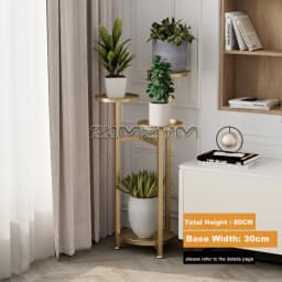 Flower Rack Plant Stand Display Rack Flower Holder Plant Display Stand Multiple Flower Pot Corner