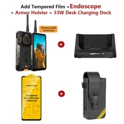 Ulefone Armor 26 Ultra Walkie Talki Rugged Smartphone 12GB+512GB Android 13 6.78 inch 15600mAh MediaTek Dimensity 8020 5G NFC