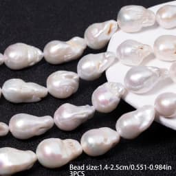 Multiple Irregular Baroque Natural Freshwater Pearl Beads DIY Charms Earrings Crafts For Jewelry Making Beading Accessories
