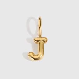 EMANCO Stainless Steel 3D Bubble Alphabet Charms Minimalist Style Letter Elements DIY Necklace Bracelet Jewelry Making