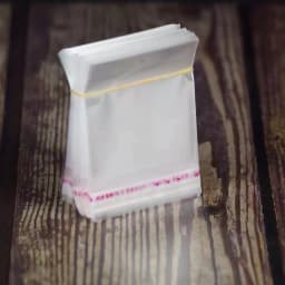 100PCS Clear Plastic Bags Transparent Resealable Cellophane Self Sealing OPP Bag Pouches for Jewelry Decorative Wrappers Packing
