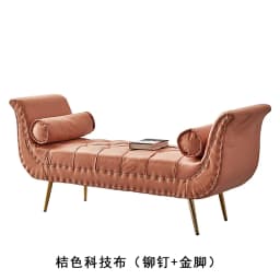 Furniture Storage Bench Bed End Stool Stool Chair Fabric Stool Bed Bed European Style Cloakroom Stool Shoe Changing Stool