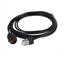 Outdoor LED Waterproof Lamp Holder LED Bulb Light Socket with E27 Base Extension Cords