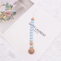 INS Pacifier Chain Food Grade Silicone Pacifier Pendant Gum Anti Drop Chain Baby Grinding Toy Bebe Pacifier Clips Baby Toys