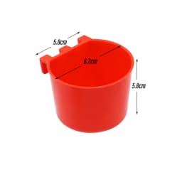 Bird Feeder Water Bird Cage Parrot Plastic Drinking Bowls Water Drinker for Pigeon Quail Chicken Duck Bowls And Drinkers 1 Pc