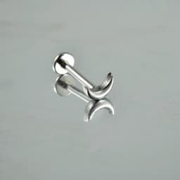 1PC-5PCS Surgical Steel Ear Cartilage Drop Chain Lip Studs Gold/Silver Labret Tragus Helix Earring Daith Lobe Piercing Jewelry