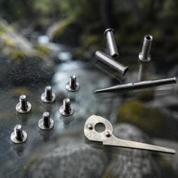 Spring Repair Kit for Leatherman Squirt PS4 and Style PS with Rivet to Screw Conversion and High Carbon Spring