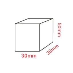 Clear Solid Acrylic Perspex Display Block Stand Ring Earring Necklace Organizer Jewelry Counter Add Height Showcase Collectibles