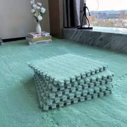 4-20 Piece Plush Play Mat for Babies BPA-Free Interlocking DIY Children's Play Mat Home Decor Floor Protection Carpet