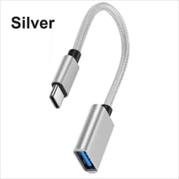 Type-C OTG  Cable Adapter USB to Type C Adapter Connector for Xiaomi Samsung S20 Huawei OTG Data Cable Converter for MacBook Pro
