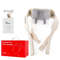 20W Wireless Trapezius Massager Neck And Shoulder Kneading Massager Neck And Back Massager Shawl Neck Cervical masajeador